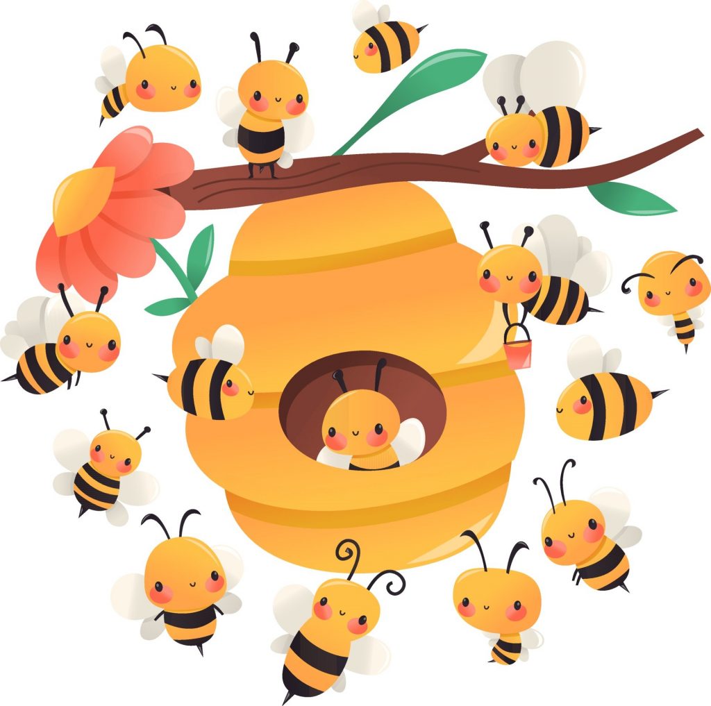 Cette image a un attribut alt vide ; le nom du fichier est abeilles-dessin-super-mignon-autour-de-ruche-vectoriel-2-1024x1017.jpg